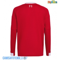 Camisa de time de futebol Liverpool Replicas 1º Equipamento 2025-26 Manga Comprida